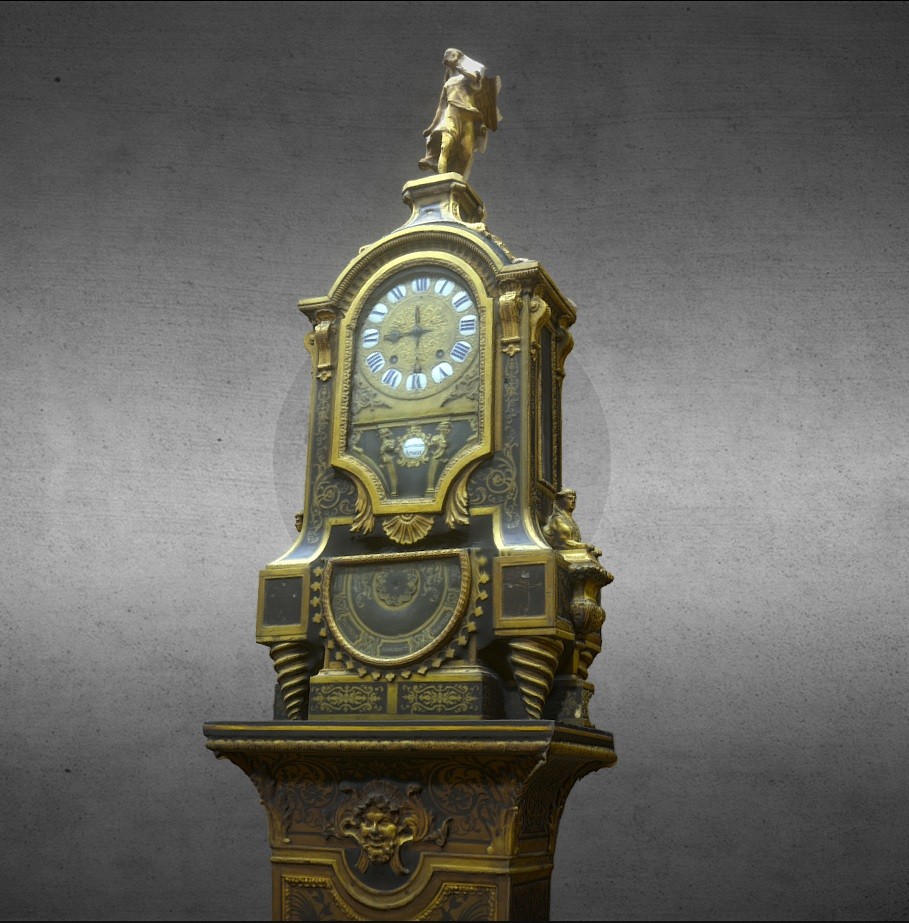 Clock with barometer preview image 1